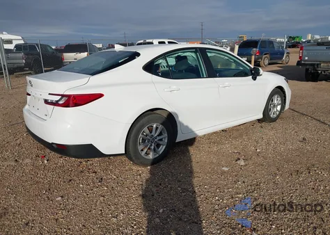 2025 Toyota Camry Le z USA, uszkodzony, nr VIN 4T1DAACK8SU033773